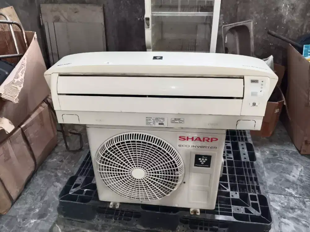 AC Sharp Eco Inverter 0,5 PK Second Mulus Like New (Unit Only)