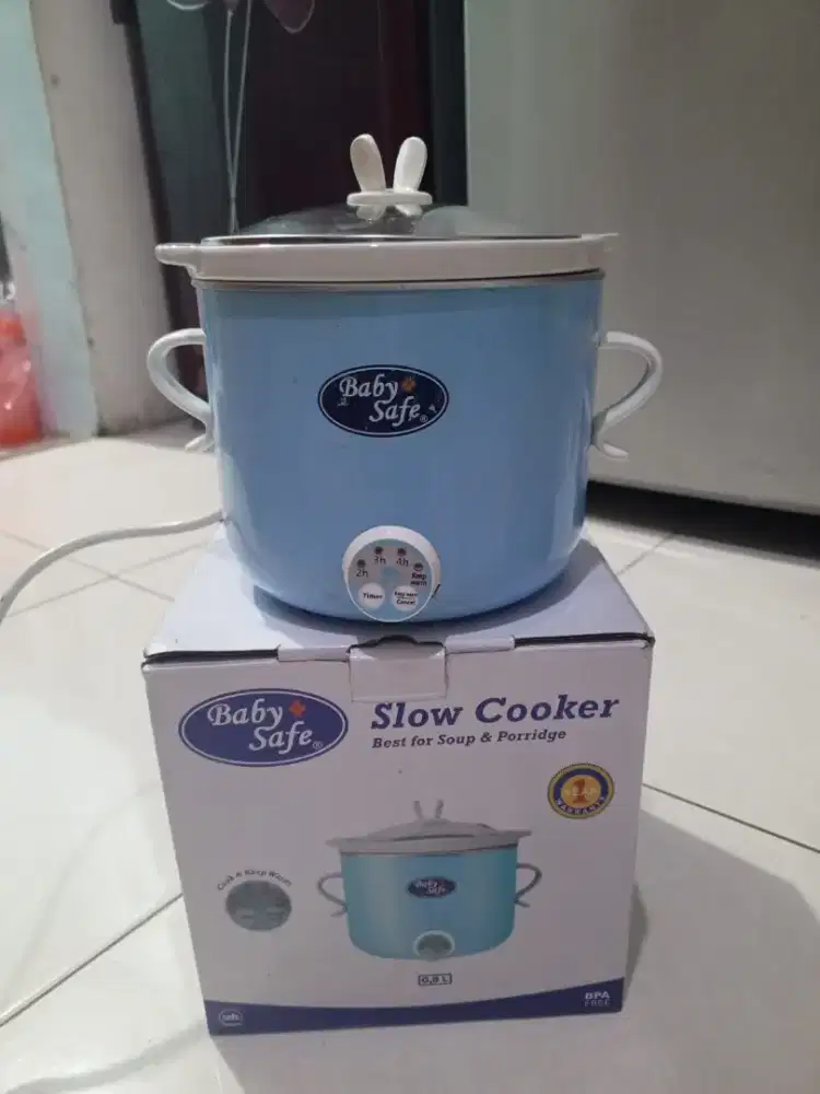 Baby safe slowcooker digital 0.8 lt