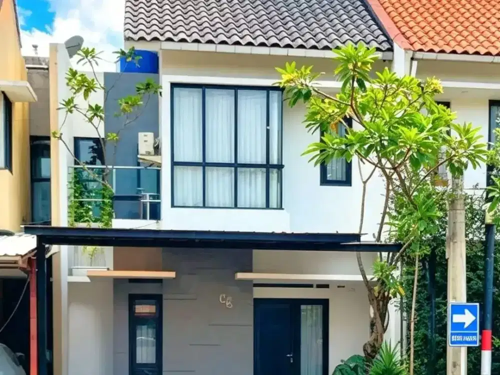 FOR SALE! RUMAH FULL FURNISHED DALAM CLUSTER DI CIRACAS – 500 METER KE LRT!