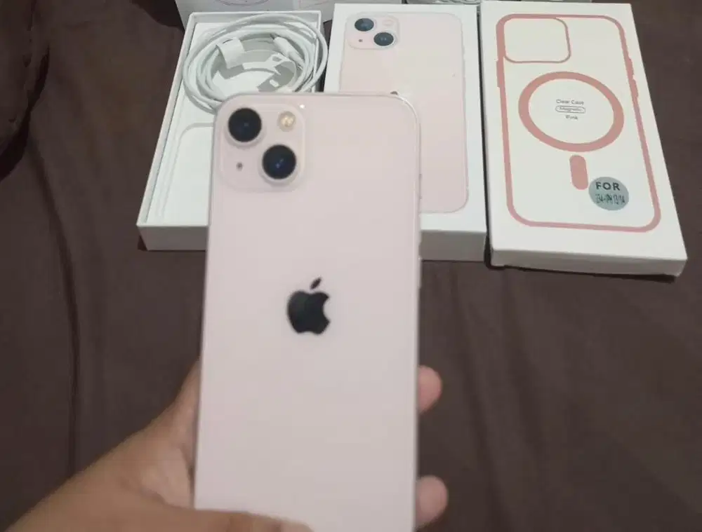 Iphone 13 Pink 128GB Inter Fullset