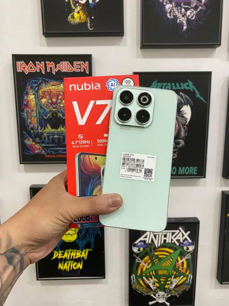 Nubia V70 ram 8/256 Fullset Like New