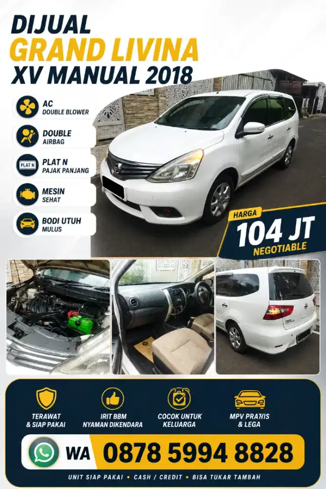 Grand Livina XV manual 2018