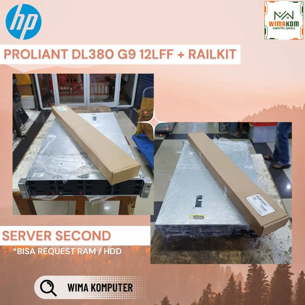 Server HP DL380 G9 12 Lff 2x Xeon E5-2699v4 88 Core Ram 256Gb HDD 12Tb