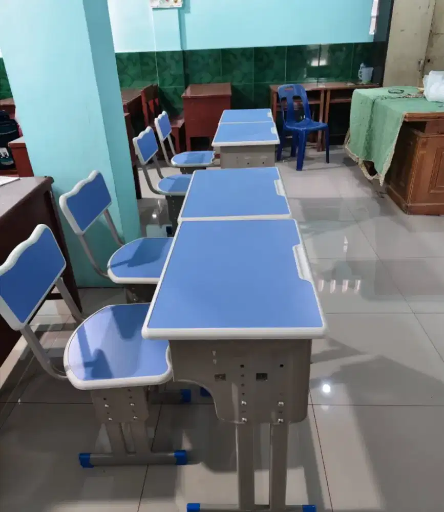 MEJA BELAJAR SISWA IMPORT NEW MURAH