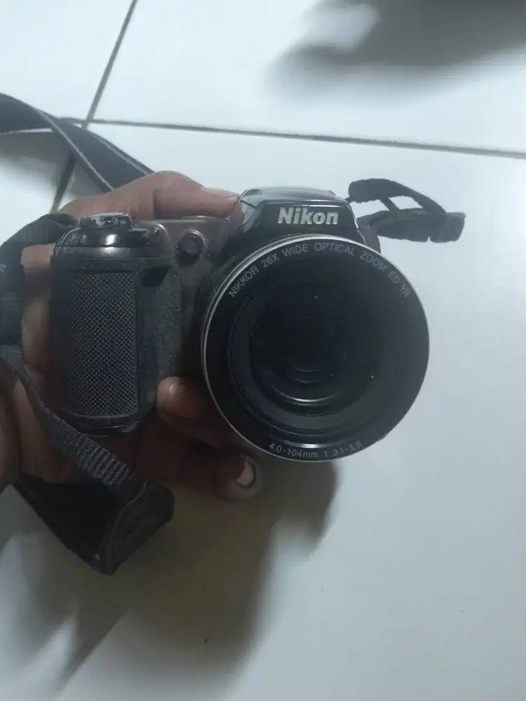 Merk nikon 26x wide optical zoom ED VR