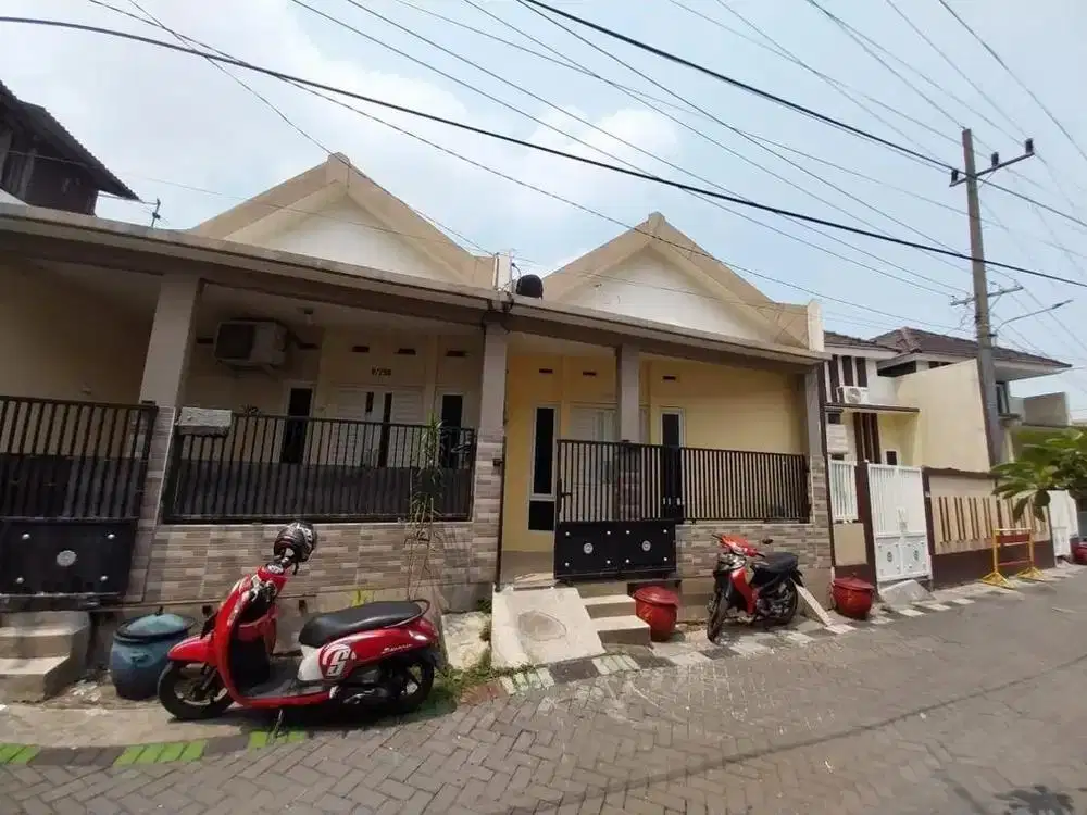 Di kontrakkan rumah baru gress tengah kota surabaya