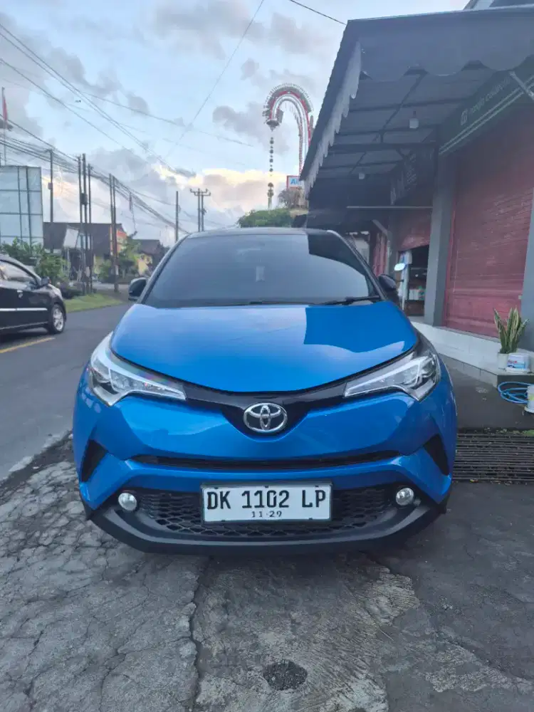 Toyota chr non hybrid plat asli bali
