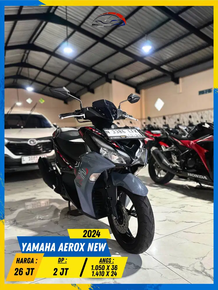 YAMAHA AEROX NEW 2024 NEGO SAMPE DEAL BOSKUU HIKMAH MOTOR KEPUH