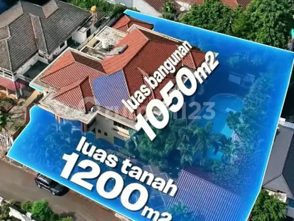 Rumah Mewah Siap Huni Permata Hijau