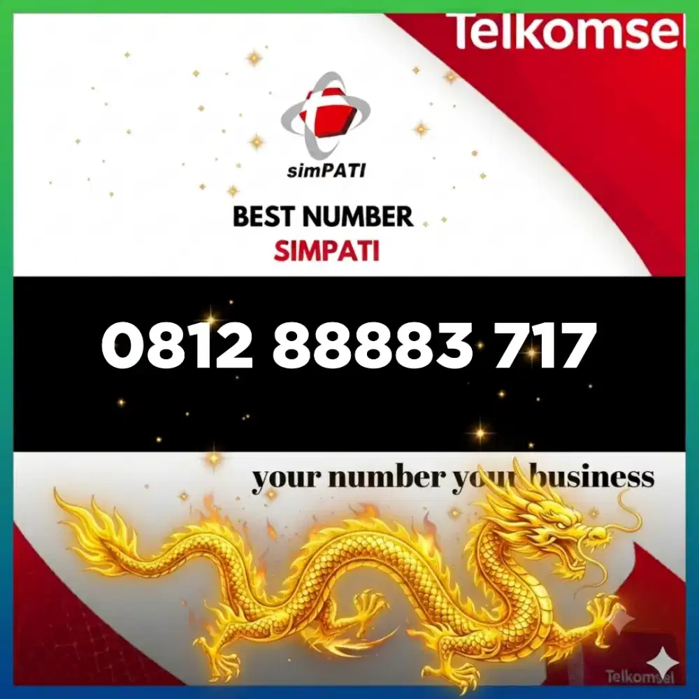 Nomor cantik simpati Telkomsel super