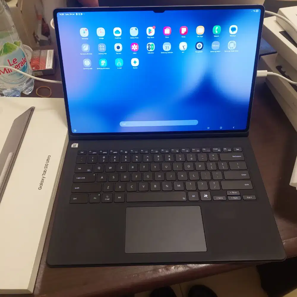Samsung Tab S10 Ultra Wifi Only 12/256 Gb+Keyboard Second Resmi Mulus