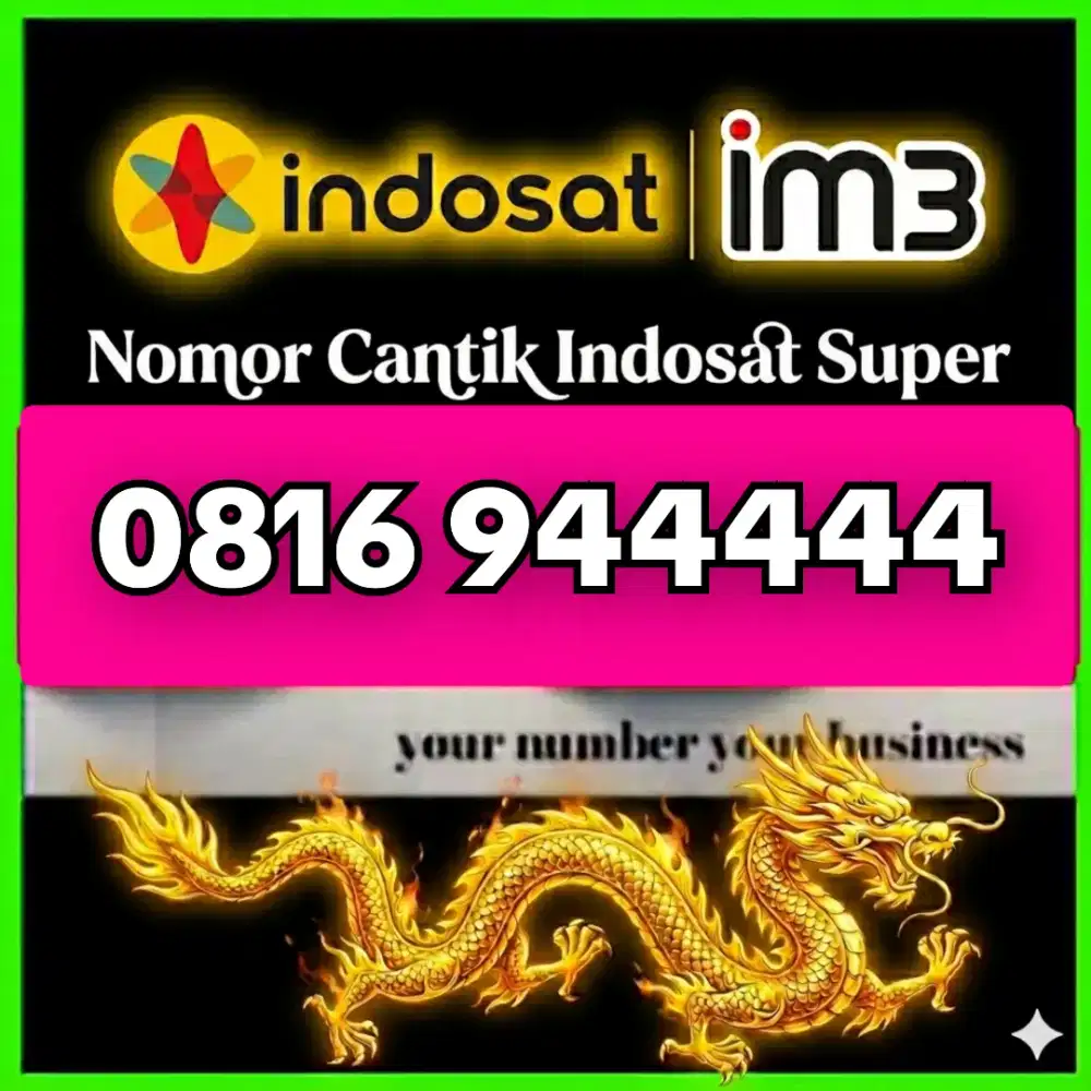 Nomor cantik Indosat Im3 super