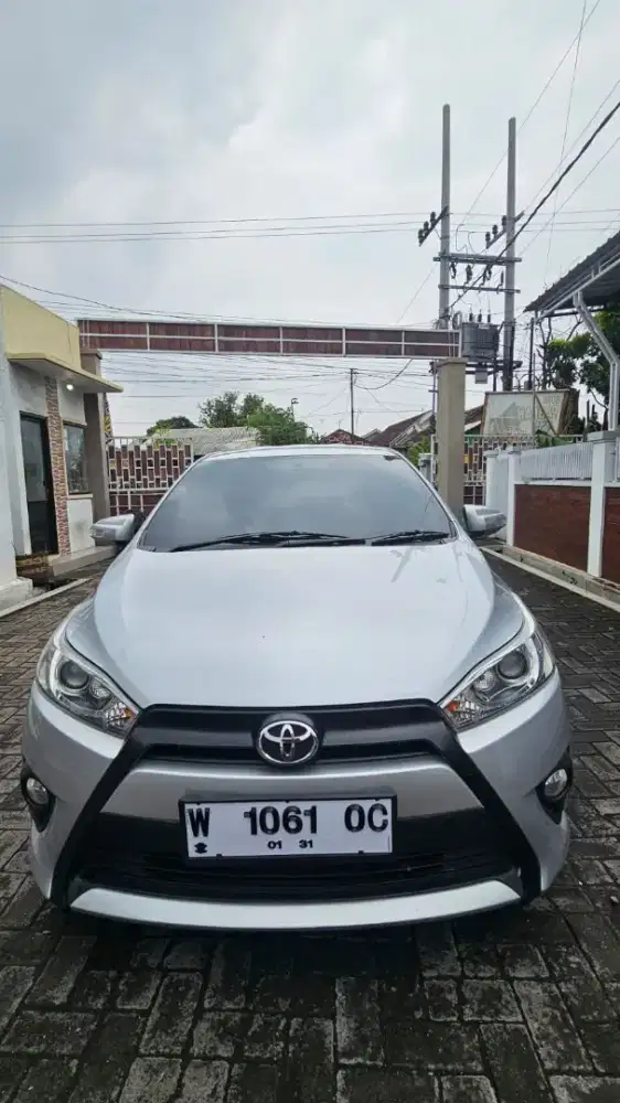 Jual Toyota New Yaris (Lele) G A/T th 2015 stnk 2016 silver