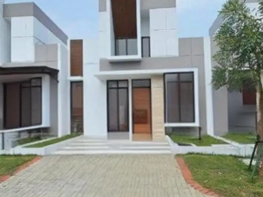 Langka Rumah Lebar 7 Dengan Taman di Belakang Cluster Andora Citra Raya Tangerang