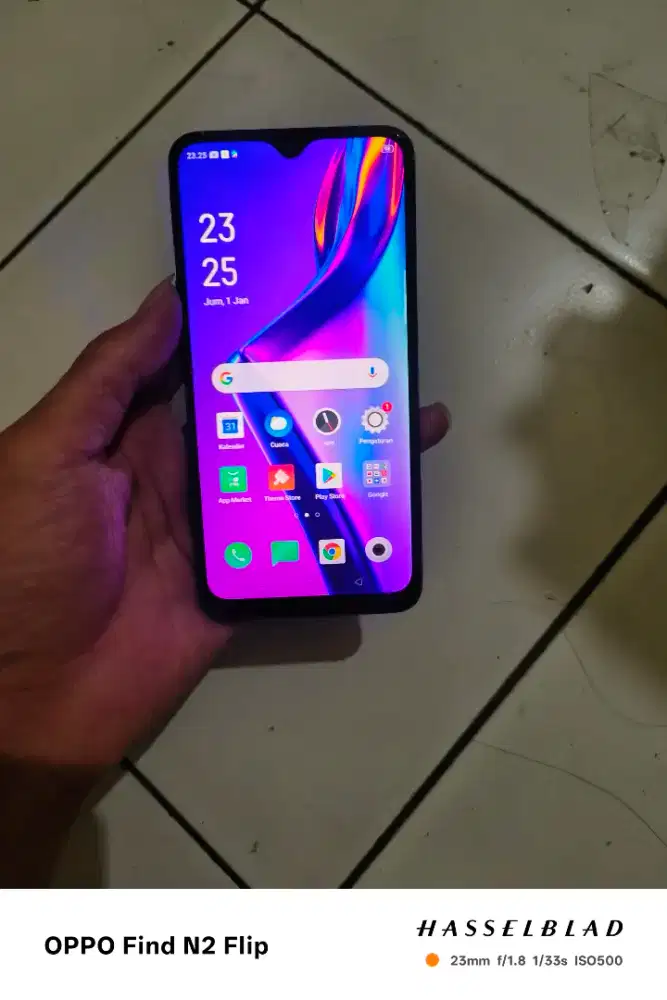 Oppo a12 3/32 garansi resmi indonesia