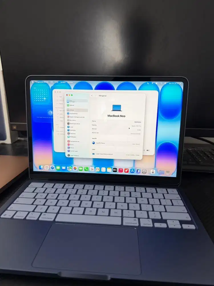 Macbook Neo 8/256gb Resmi Ibox