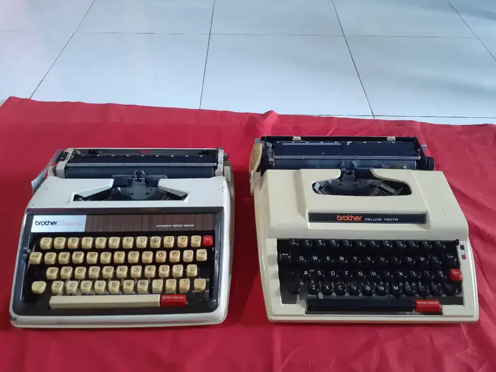 Mesin Tik Brother Jadul Koleksi