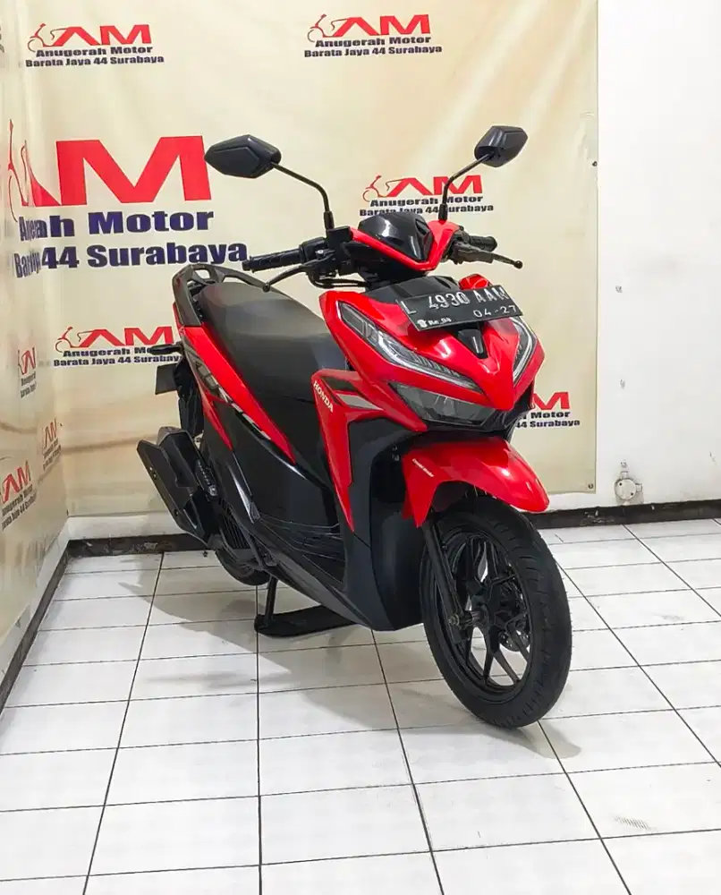 Ready Honda Vario 125 cbs Tahun 2022 warna merah glossy