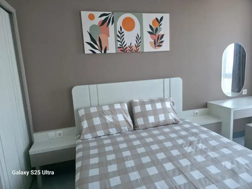 Apartemen bella baru gress full furnish elektronik di atas pakuwon city mall
