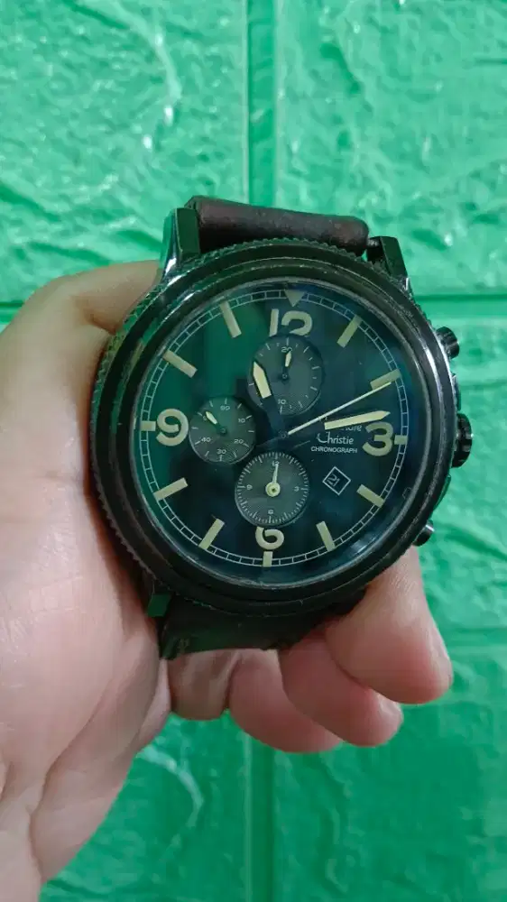 Jual cepat arloji Alexander Christie chrono murah terjangkau
