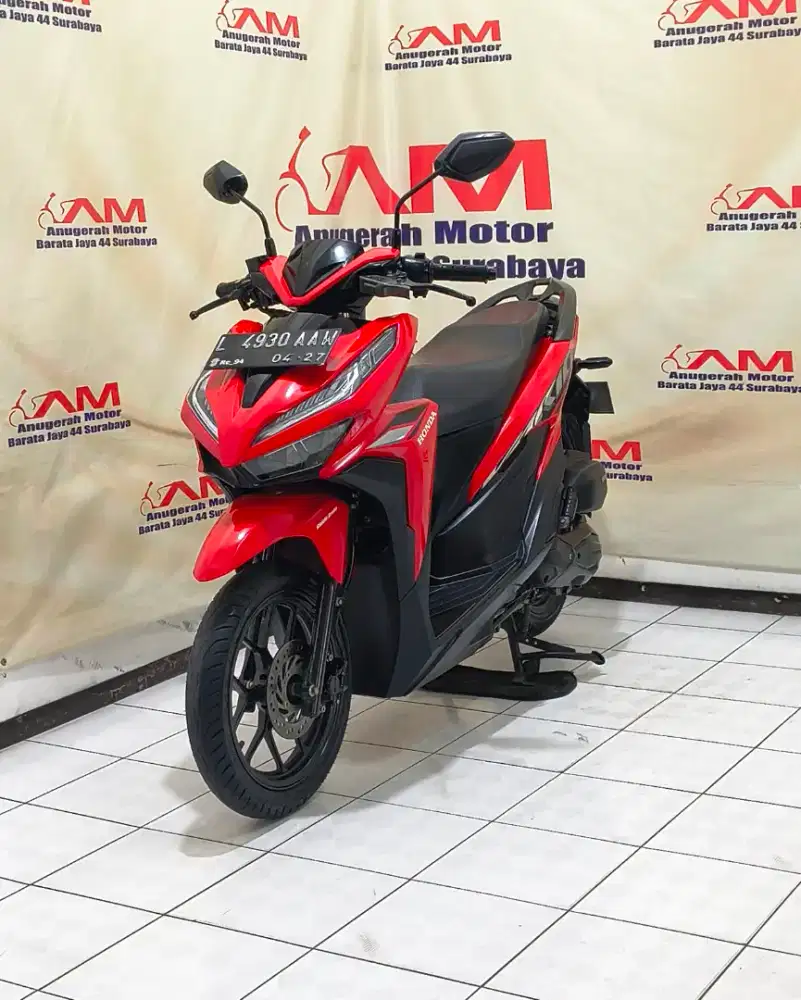 Am Barata #Honda Vario 125 cbs Tahun 2022 warna merah glossy