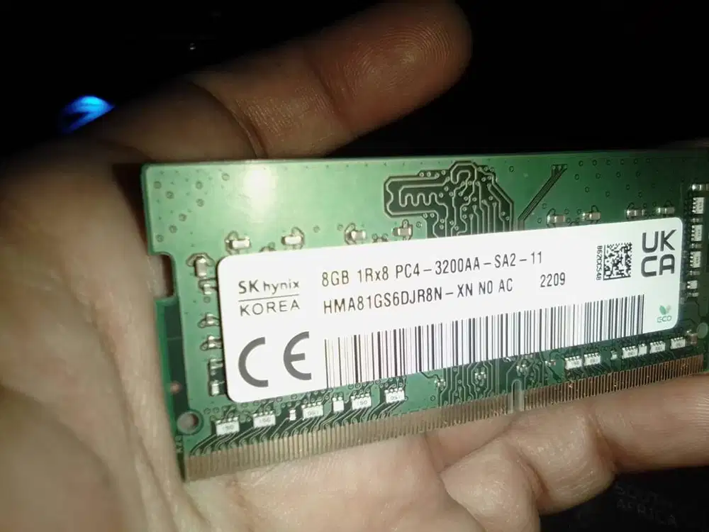 RAM Notebook SK Hynix 8GB DDR4 PC 3200