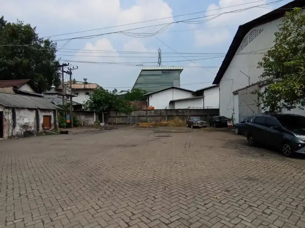 Dijual Tanah + Gudang Nol Jalan Raya Taman Sidoarjo
