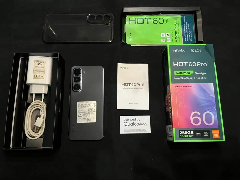 INFINIX HOT 60 PRO PLUS 8/256 98% MULUS GARANSI ON 2027