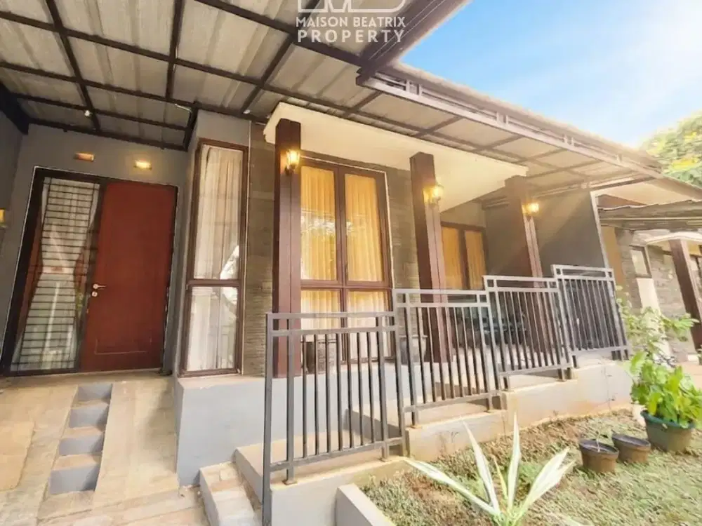 RUMAH (BU) BAGUS TERAWAT SIAP HUNI LOKASI BAGUS DAN STRATEGIS DI THE BREEZE SENTUL - BOGOR