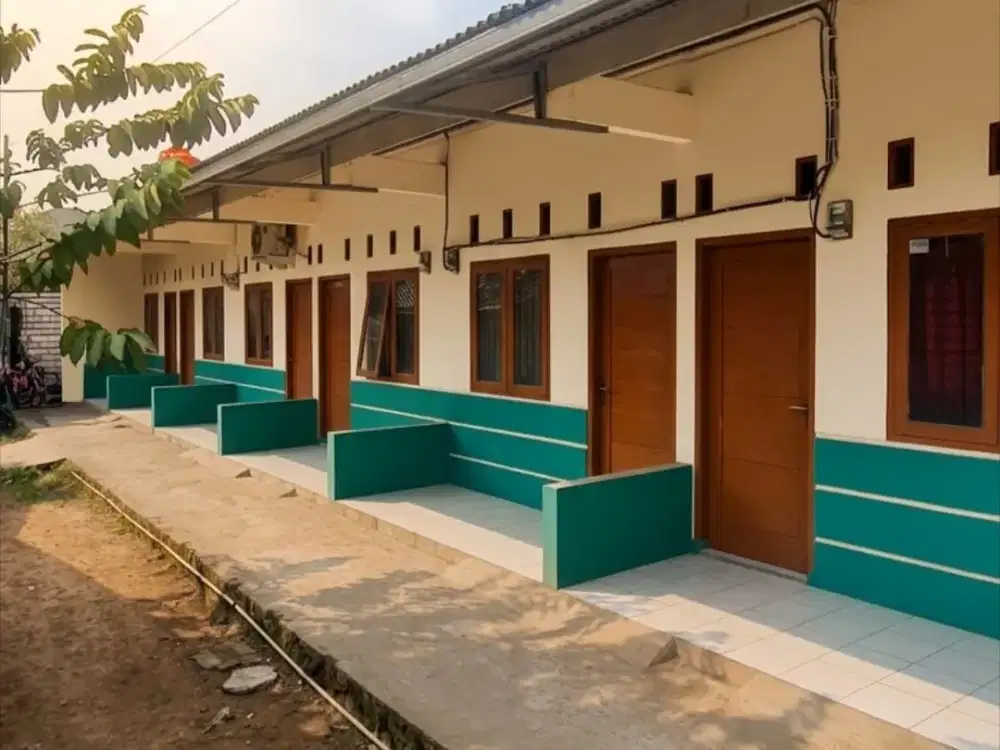 DIJUAL CEPAT KONTRAKAN 6 PINTU DAN KIOS +  PRODUKTIF POTENSI PASSIVE INCOME BULANAN STRATEGIS DEKAT CLUSTER SERPONG PARK BSD