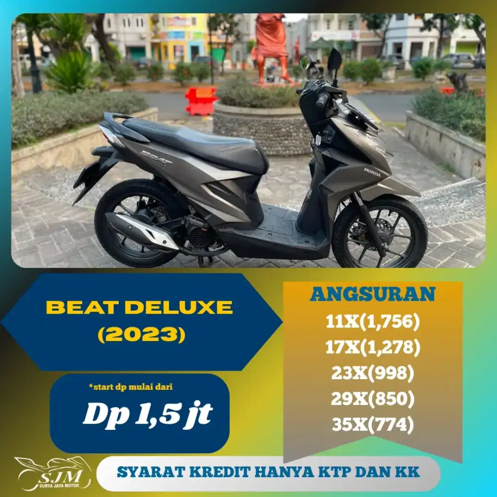 HONDA BEAT DELUXE 2023 MESIN HALUS