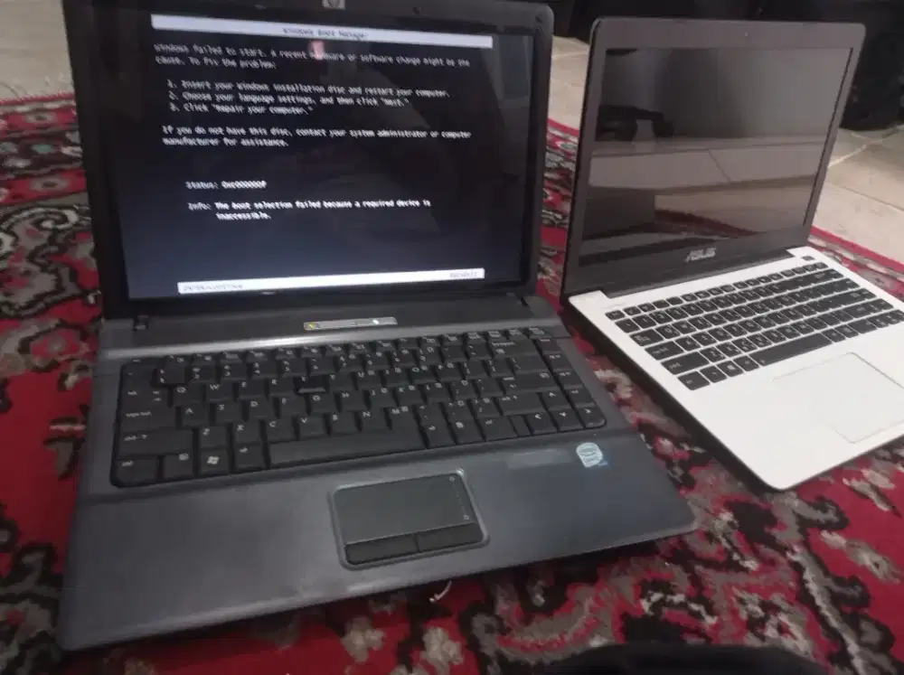 Jual Gembling aj Gan laptop 2 Unit Asus&HP
