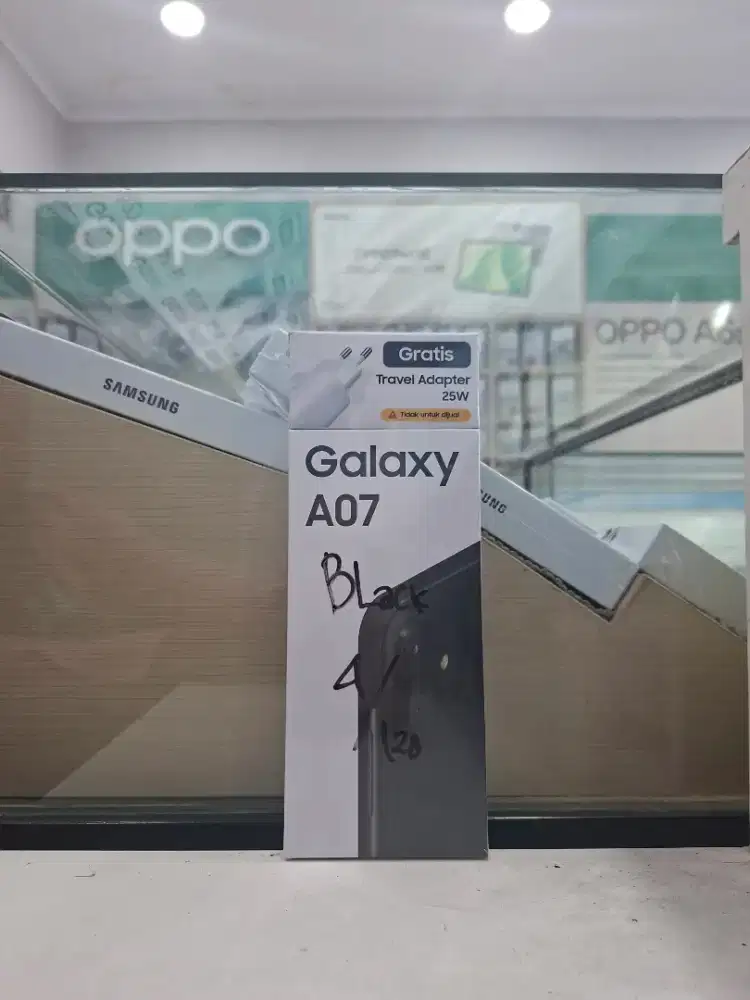 SAMSUNG A07 4/128 NEW MURAH GARANSI RESMI