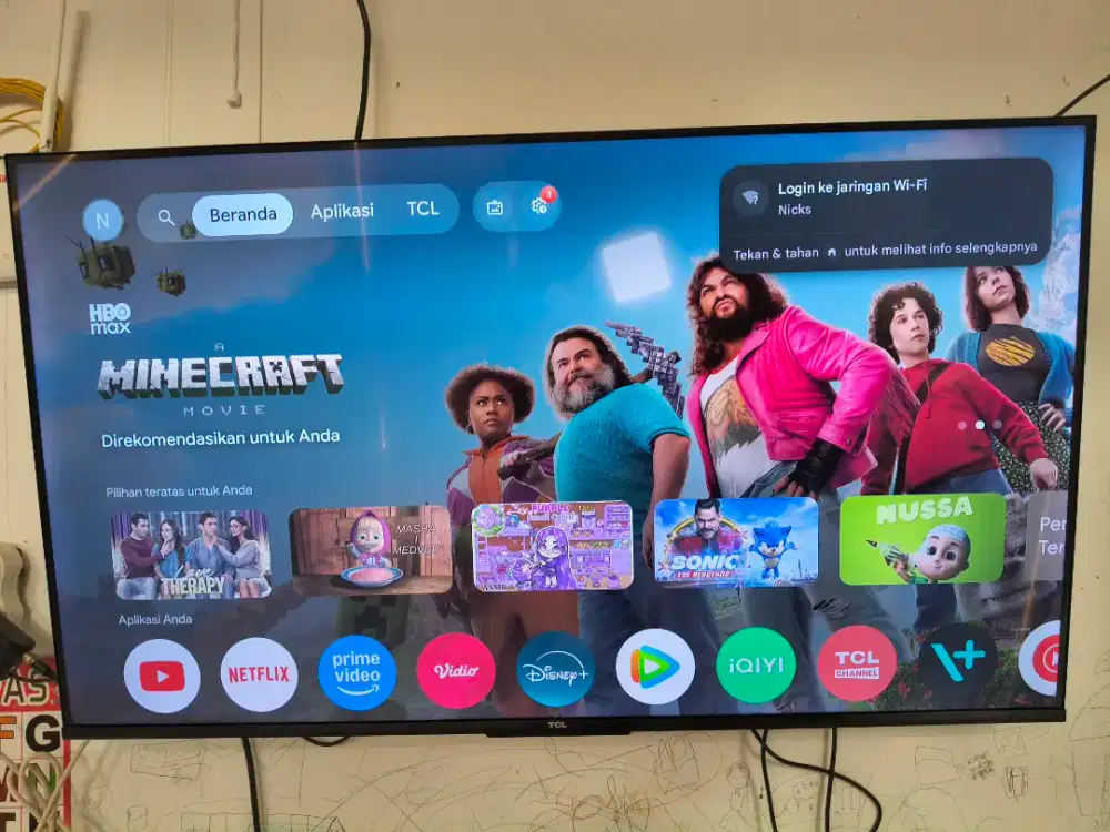 Android TV TCL T6C 4K QLED 43