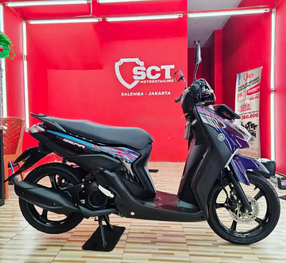 JualCpt90%LikeNew KM3Rb PjkApr27 YAMAHA MIO GEAR 2025 BIRU