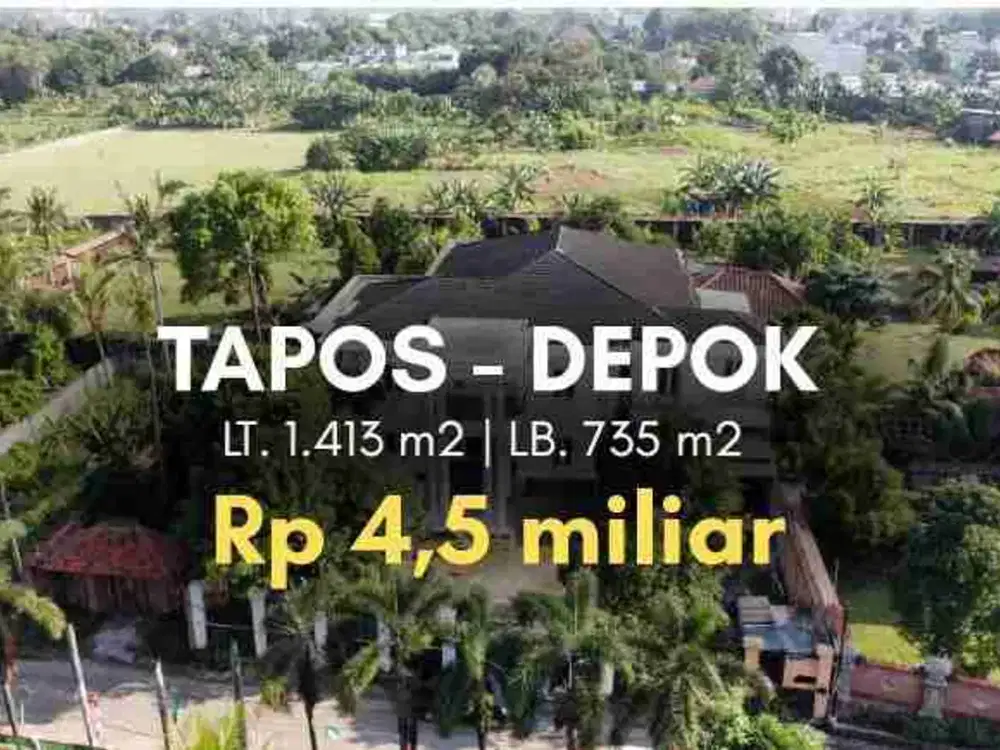 Rumah Luxury Klasik Eropa Style JL cakung Tapos Depok