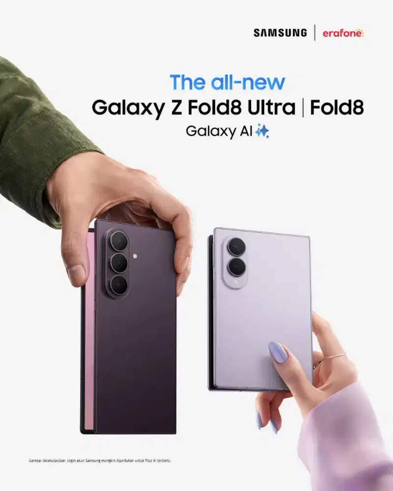 Pre-Order Samsung Zflip dan Fold 8