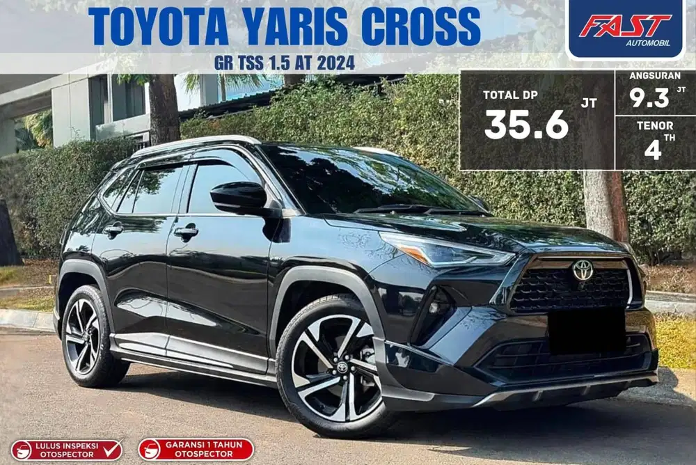 LOW KM.9RB TOYOTA YARIS CROSS GR HYBRID 2024 TSS 1.5 AT ANTIK (GARANSI