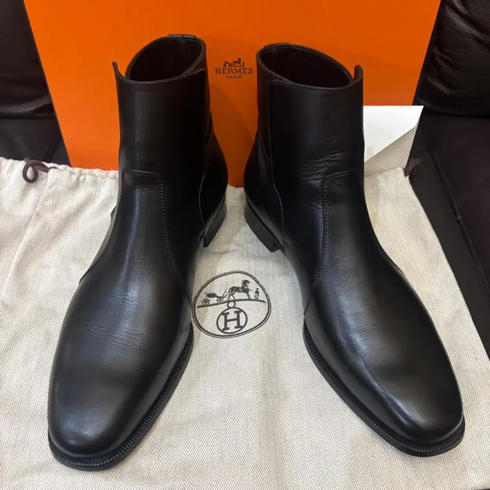 sepatu boot hermes original authentic