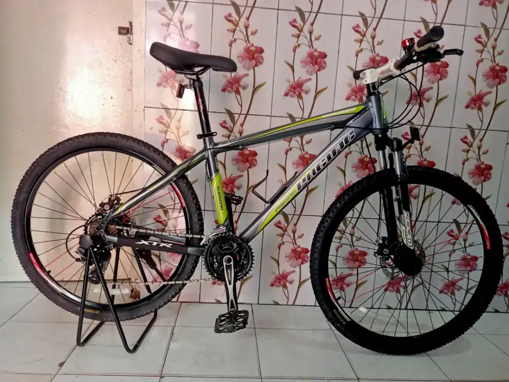 Sepeda MTB,Frame Alloy,Mulus,Normal,Siap gowes,Like New,Bonus Acc,BU