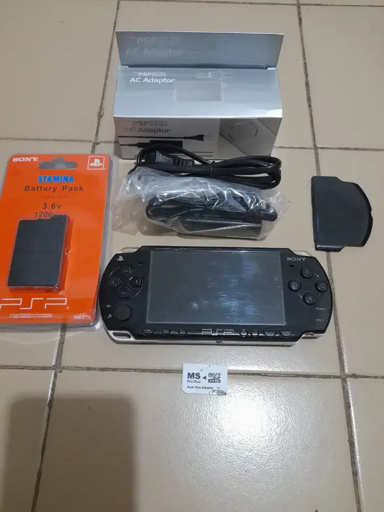 Psp Slim Seri 2000 Mulus Memory 16gb Full games