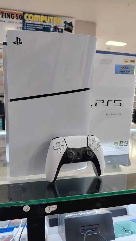 Play Station 5 Slim Disc 1TB Resmi Indonesia Fullset