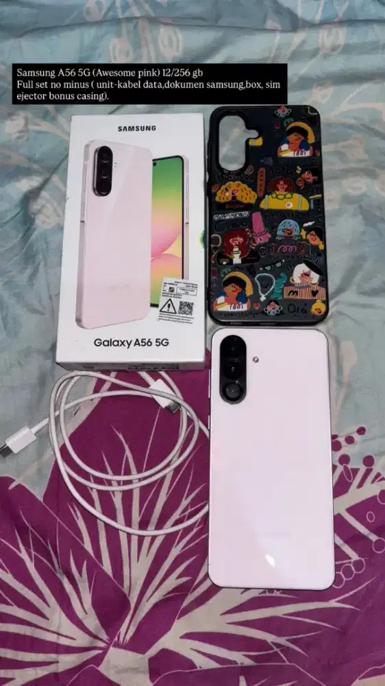 Samsung A56 5G awesome pink (12+256gb)