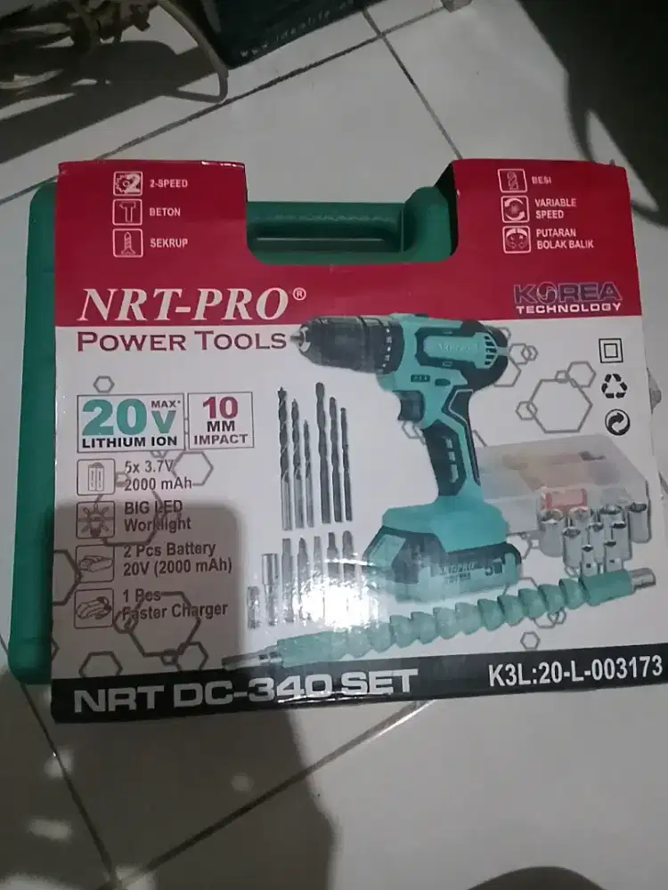 Bor cas nrt pro DC 340 set