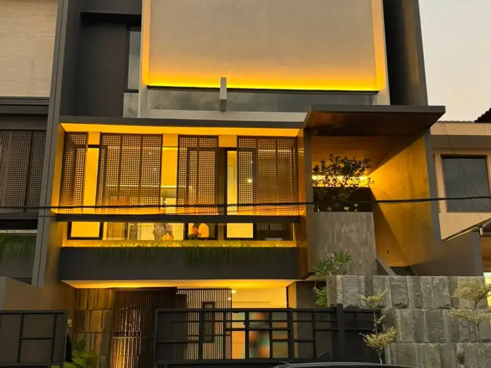Hunian Modern Manyar Kertoadi – Konsep Arsitektural & Premium Finishing