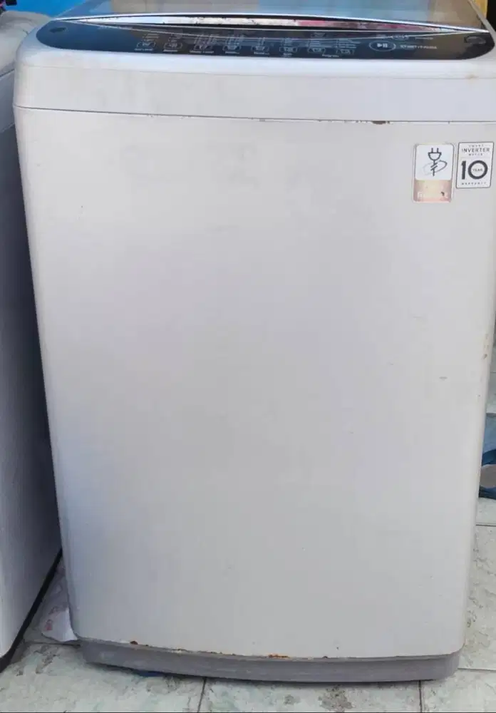 DIJUAL MESIN CUCI BUKAAN ATAS MERK LG 9 KG