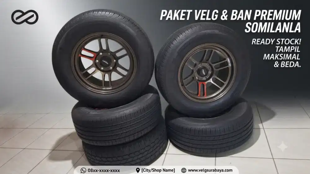 Di Jual Ban sama Velgnya