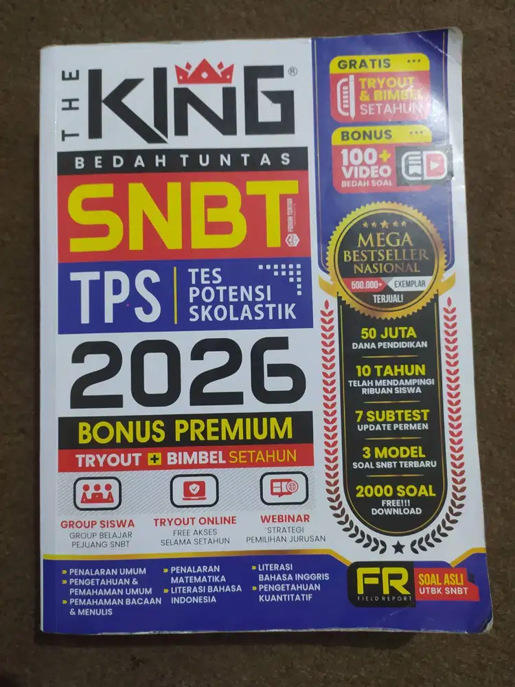 PRELOVED BUKU THE KING BEDAH TUNTAS SNBT 2026