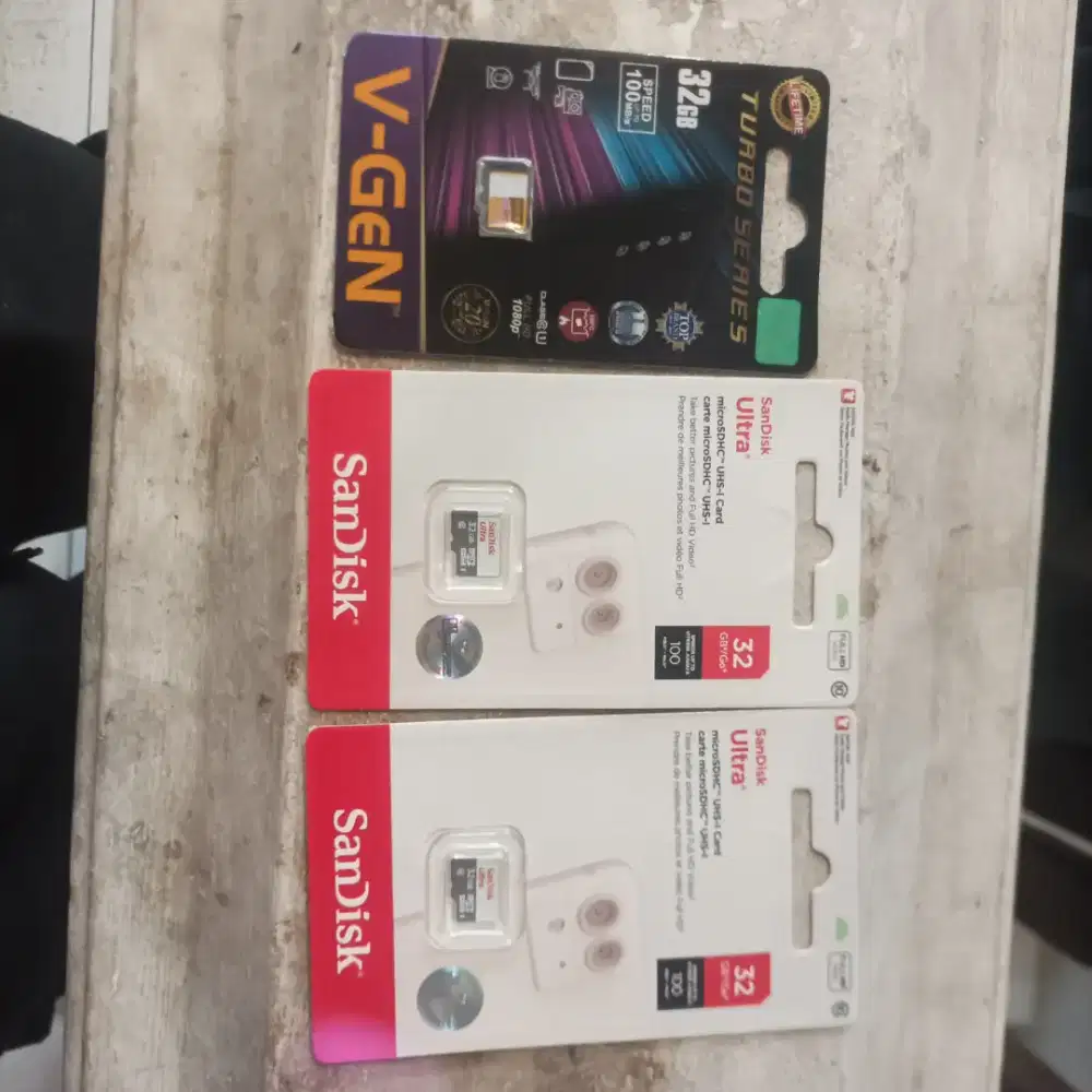 MEMORI 32gb Sandisk extream Ori dan Vgen ori