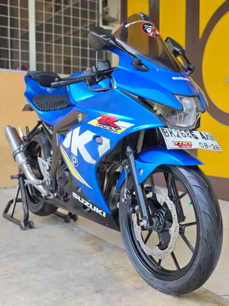 Suzuki GSX / GSX 150R Keyless 2017,Warna Blue Premium Metalic.